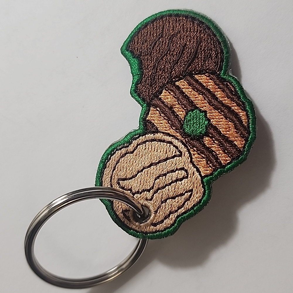 Nwot Rare Girl Scouts Cookie Keychain View 2